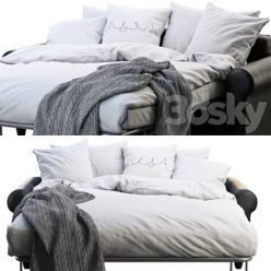 3D model Fixhult Sofa Bed by IKEA