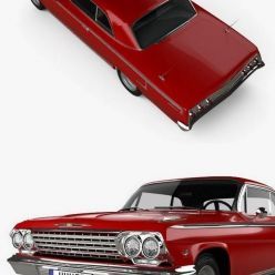 3D model Chevrolet Impala SS 409 1962