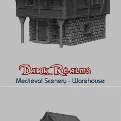 3D model BREE casas medievales dark realms – 3D Print