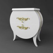 3D model Round nightstand