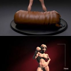 3D model Girl Boxer – 3D Print