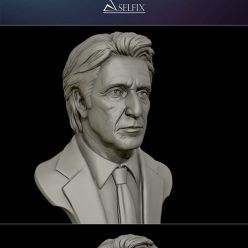 3D model Al Pacino Bust – 3D Print