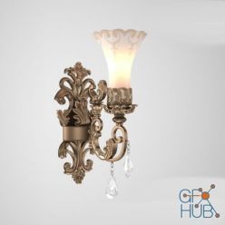 3D model PONGA Odeon Light 2431-1W wall lamp