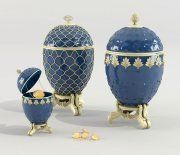 3D model Three eggs Faberge