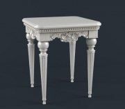 3D model A small classic table
