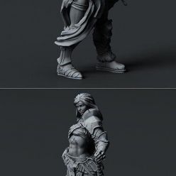 3D model Female Barbarian – 3D Print