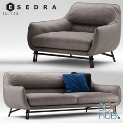 3D model Furniture set Prospettive VENICE Esedra