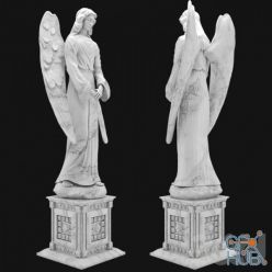 3D model Angel sculpture