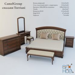 3D model CamelGroup bedroom Torriani (max)