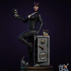 3D model Catwoman – 3D Print