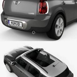 3D model Car Mini Countryman 2011 (max, fbx, obj)