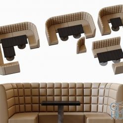 3D model Furniture for restaurants