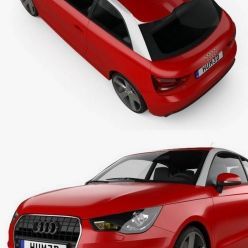 3D model Audi A1 2010