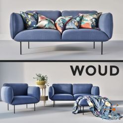 3D model Furniture set by Woud