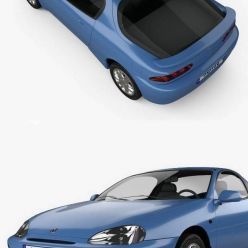 3D model Mazda MX-3 1992 car