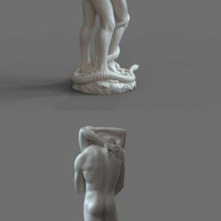 3D model Adam and Eve