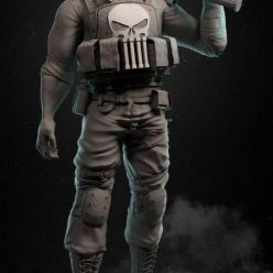 3D model The Punisher – HQ – 3D Print