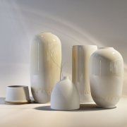 3D model Ceramic vases in glaze