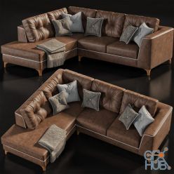 3D model Lecomfort Steven corner sofa