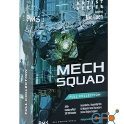 3D model Mech Squad – BIG/MEDIUM/SMALL 3D Collection