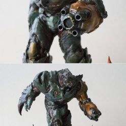 3D model DOOM Cyberdemon – 3D Print