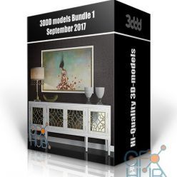 3D model 3DDD models – Bundle 1 September 2016