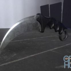 3D model Knife kerambit