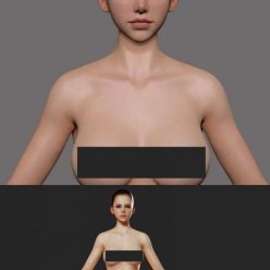 3D model Female Nude (ZTL)