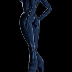 3D model ﻿Lady Armaroid – 3D Print