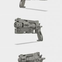 3D model Wingman Pistol – 3D Print