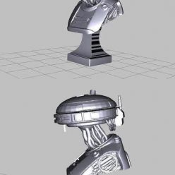 3D model ﻿L3-37 INSPIRITED BUST VERSION – 3D Print