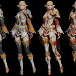 3D model Elf Dynasty