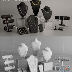 3D model Jewellery Displays