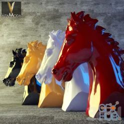 3D model Horse heads by Altamoda