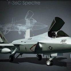 3D model F-36C Spectre