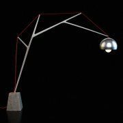 3D model Floor lamp in the form of branch