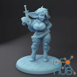 3D model Meryl the Goblin Rogue – 3D Print