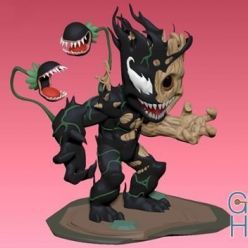 3D model Venom Groot – 3D Print