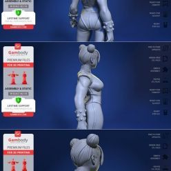 3D model Chun-Li – 3D Print