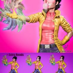 3D model Jubilee (X-men) – 3D Print