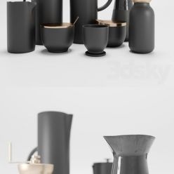 3D model Kitchen Coffee Set