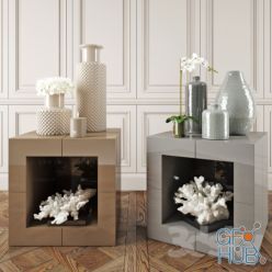 3D model Decoration set 3 by Kelly Hoppen