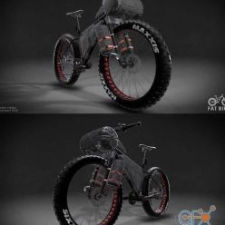 3D model The F.A.T. Bike PBR
