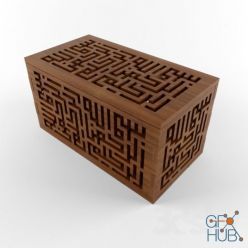 3D model Bismillah box