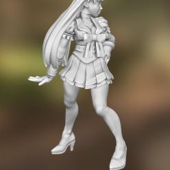 3D model Sailor - D and D Miniature – 3D Print