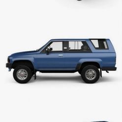 3D model Toyota 4Runner 1986