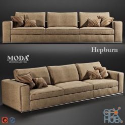 3D model Hepburn sofa 2