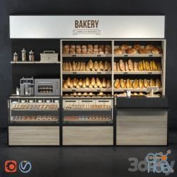 3D model Bakery