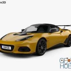 3D model Lotus Evora GT 430 2018