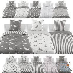 3D model Bed linen 03